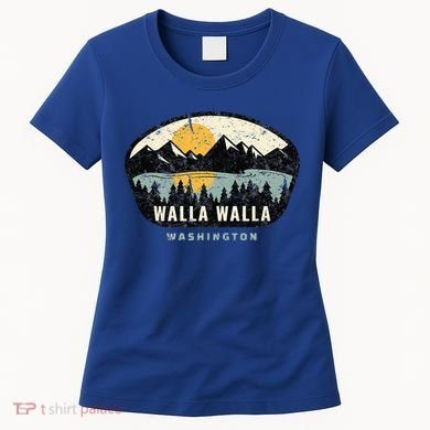 Walla Walla Washington W.A Vacation Souvenir Women's T-Shirt