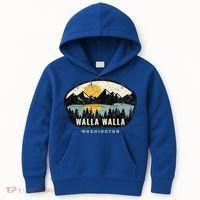 Walla Walla Washington W.A Vacation Souvenir Kids Hoodie thumb 0
