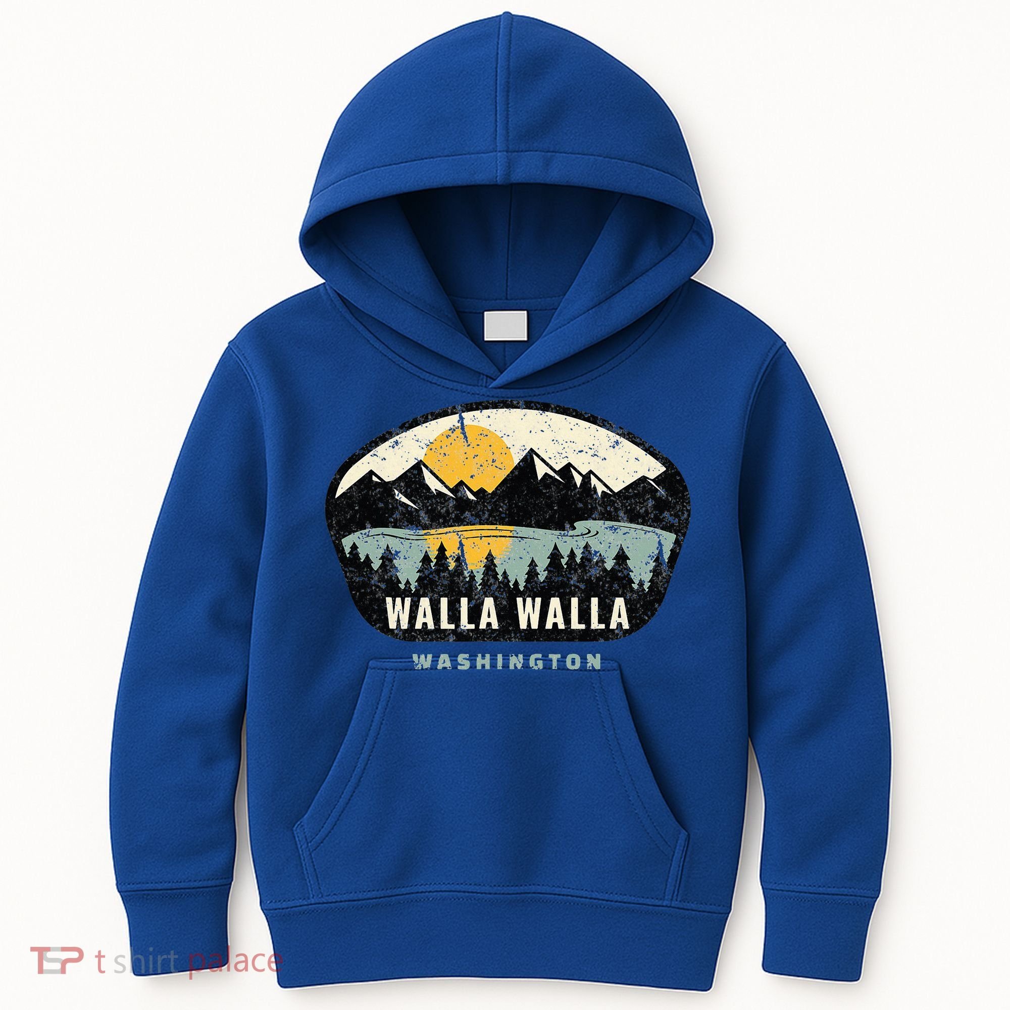 Walla Walla Washington W.A Vacation Souvenir Kids Hoodie