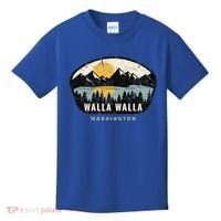 Walla Walla Washington W.A Vacation Souvenir Kids T-Shirt thumb 0
