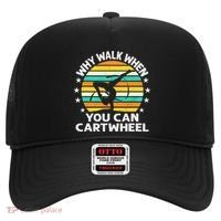 Why Walk When You Cartwheel Gymnastics Women Hat thumb 0