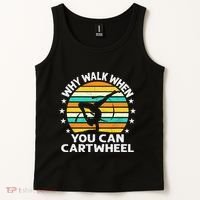 Why Walk When You Cartwheel Gymnastics Women Tank Top thumb 2
