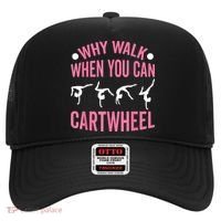 Why Walk When You Can Cartwheel Gymnastics Gymnast Hat thumb 0
