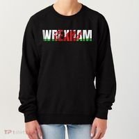 Wrexham Wales Welsh Dragon Flag Women's Sweatshirt thumb 0