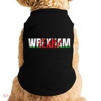 Wrexham Wales Welsh Dragon Flag Doggie Tank thumb 0