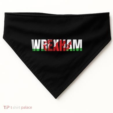 Wrexham Wales Welsh Dragon Flag USA-Made Doggie Bandana