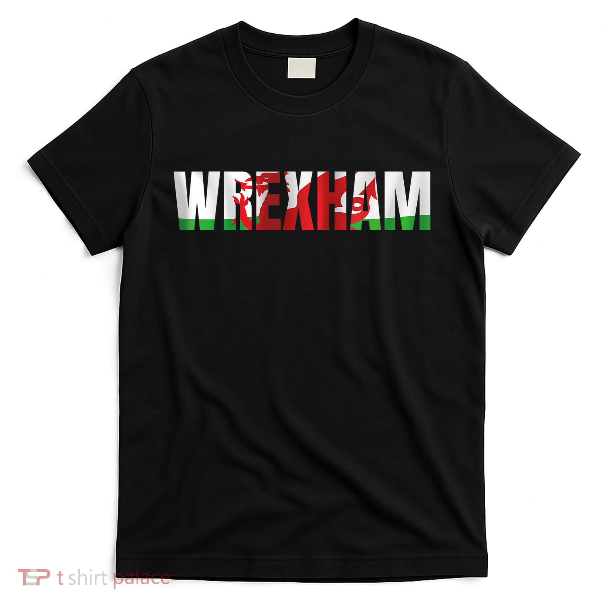 Wrexham Wales Welsh Dragon Flag T-Shirt