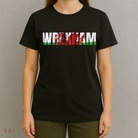 Wrexham Wales Welsh Dragon Flag T-Shirt thumb 4