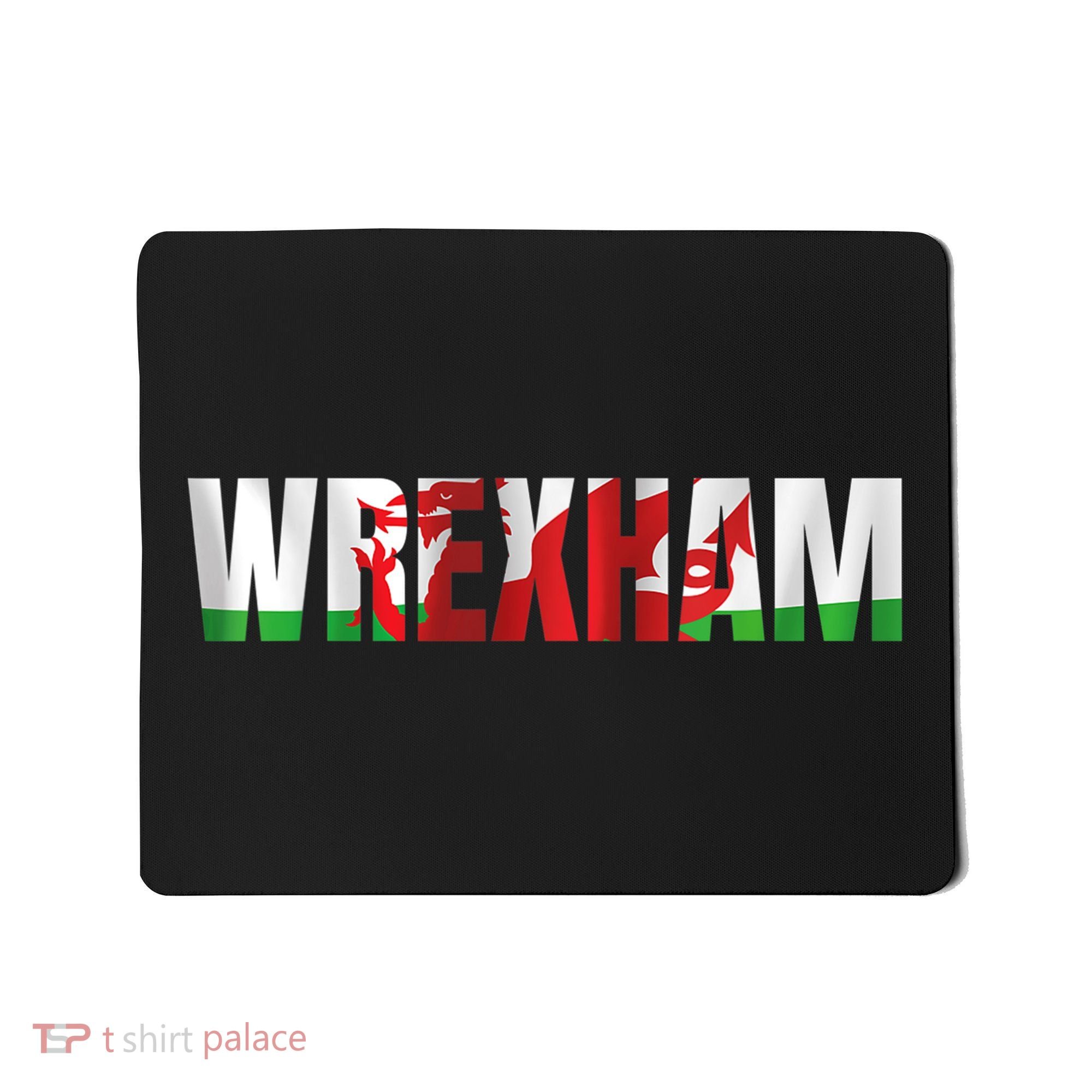 Wrexham Wales Welsh Dragon Flag Mousepad