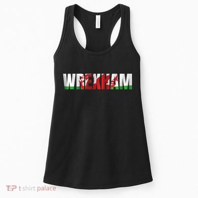 Wrexham Wales Welsh Dragon Flag Women's Tank Top