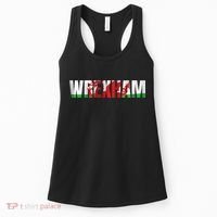 Wrexham Wales Welsh Dragon Flag Women's Tank Top thumb 0