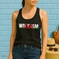 Wrexham Wales Welsh Dragon Flag Women's Tank Top thumb 2