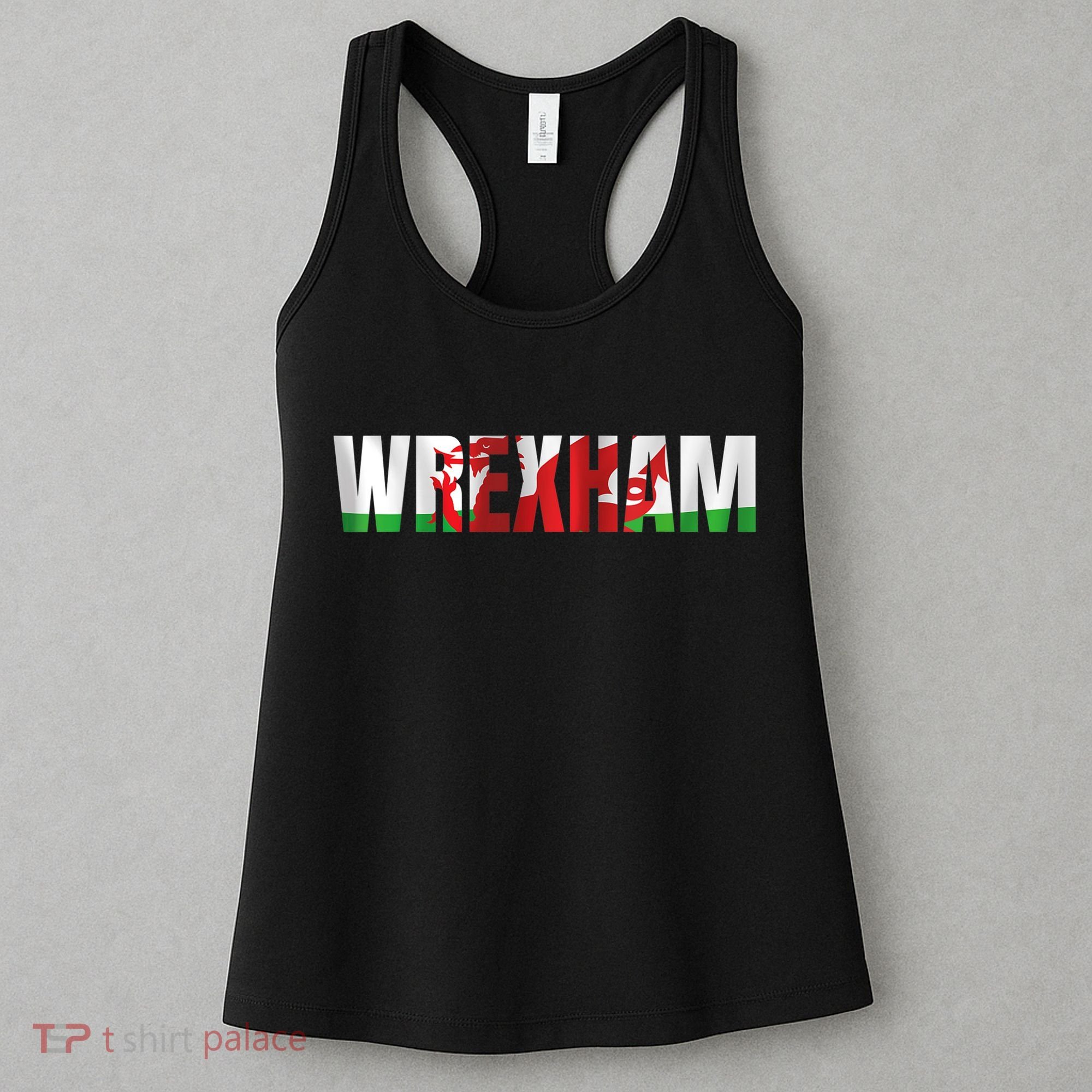 Wrexham Wales Welsh Dragon Flag Women's Tank Top