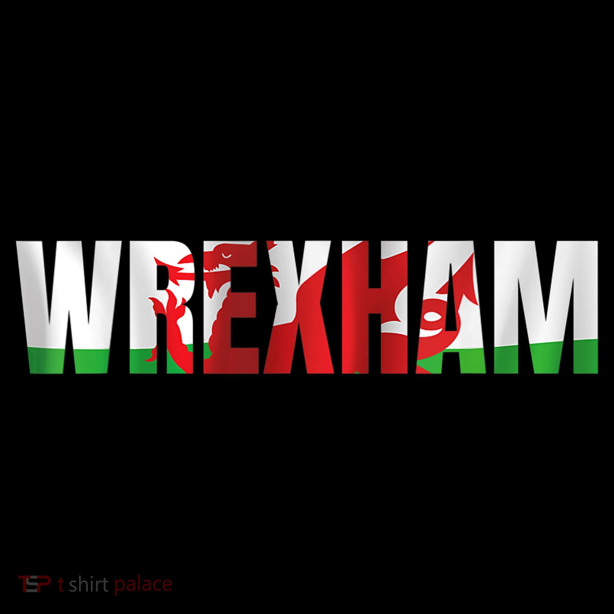 Wrexham Wales Welsh Dragon Flag Women's Tank Top