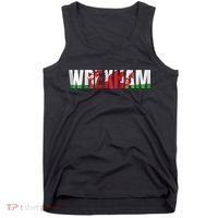 Wrexham Wales Welsh Dragon Flag Tank Top thumb 0