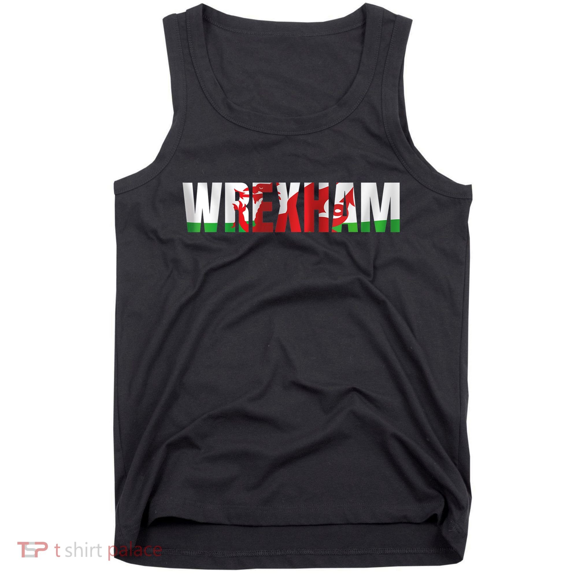 Wrexham Wales Welsh Dragon Flag Tank Top