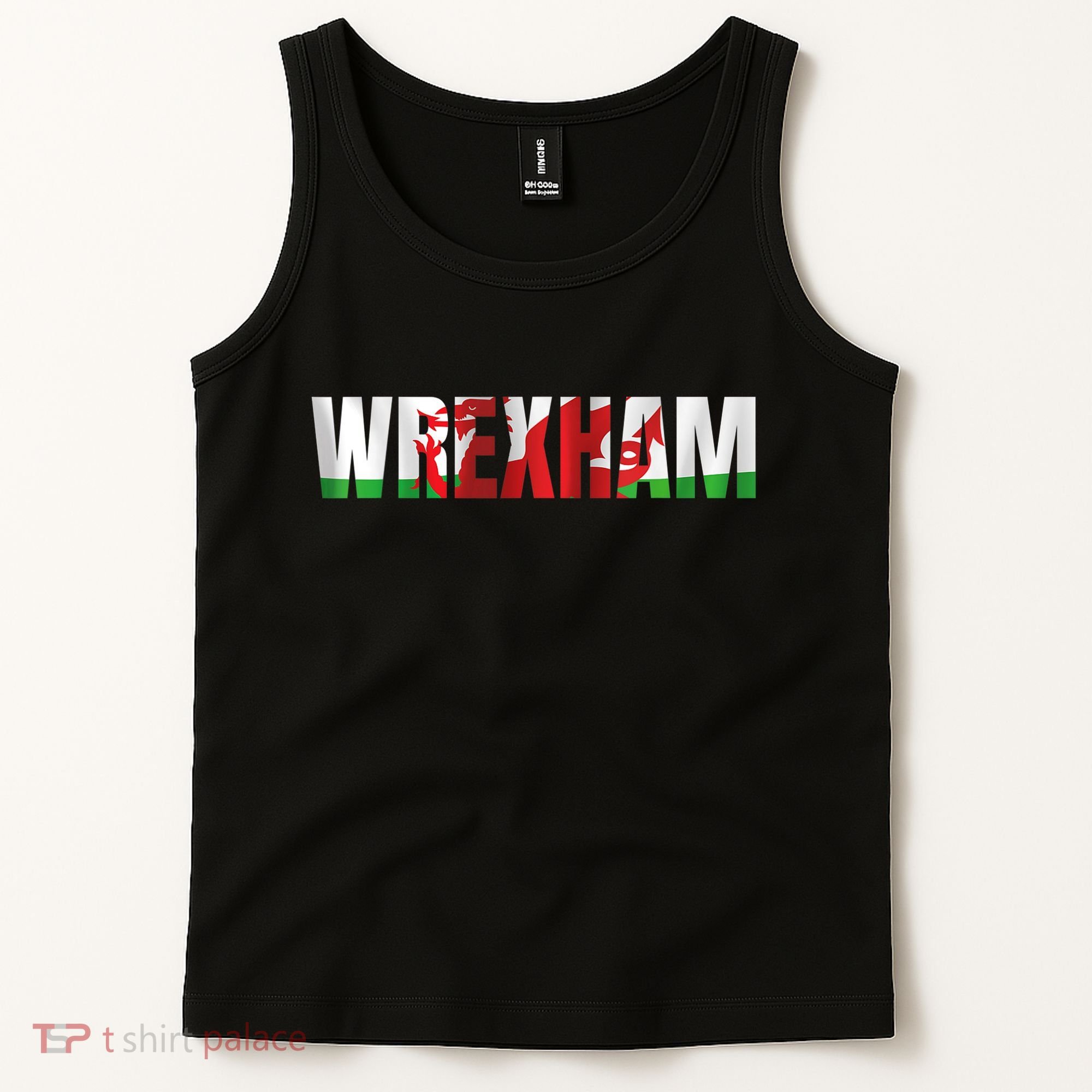 Wrexham Wales Welsh Dragon Flag Tank Top
