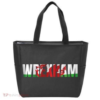 Wrexham Wales Welsh Dragon Flag Tote Bag