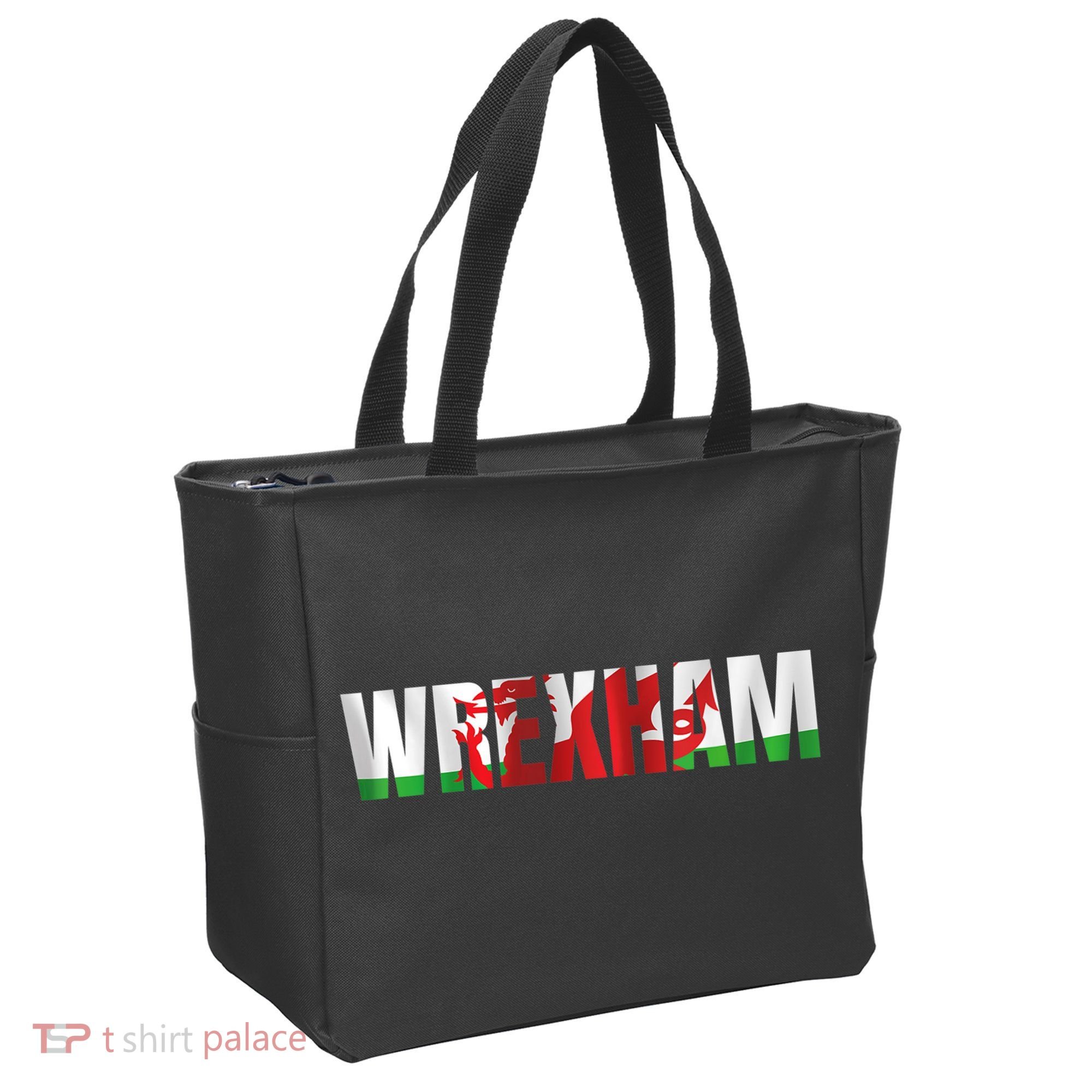 Wrexham Wales Welsh Dragon Flag Tote Bag