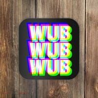 Wub Wub Wub Dubstep Techno Rave EDM Music DJ Festival Raver Coaster thumb 0