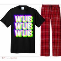 Wub Wub Wub Dubstep Techno Rave EDM Music DJ Festival Raver Pajama Set thumb 0