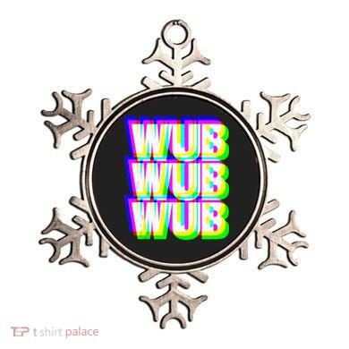 Wub Wub Wub Dubstep Techno Rave EDM Music DJ Festival Raver Ornament