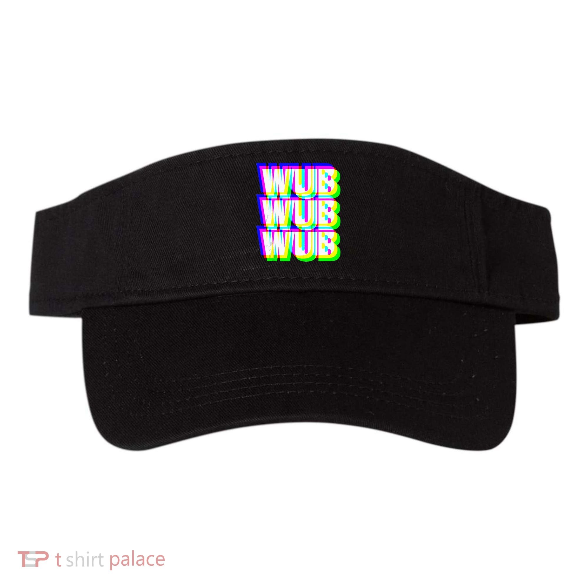 Wub Wub Wub Dubstep Techno Rave EDM Music DJ Festival Raver Visor