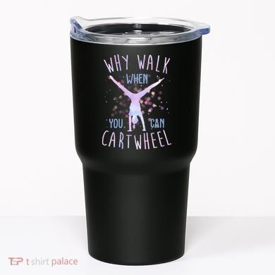 Why Walk When You Can Cartwheel Gymnastic Tumbler