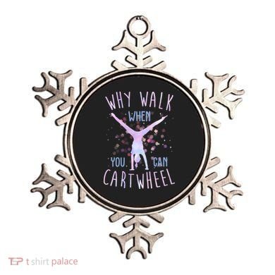 Why Walk When You Can Cartwheel Gymnastic Ornament