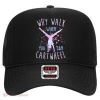 Why Walk When You Can Cartwheel Gymnastic Hat thumb 0