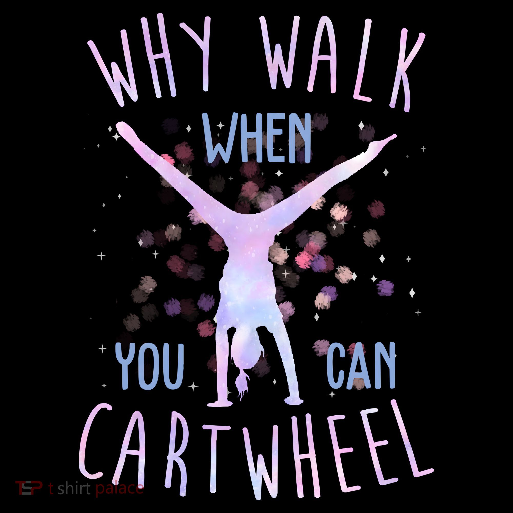 Why Walk When You Can Cartwheel Gymnastic Visor