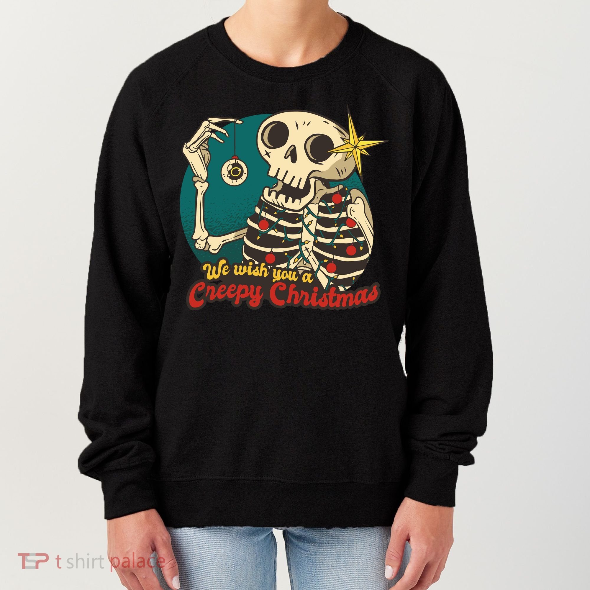 We Wish You A Creepy Christmas Women's Sweatshirt
