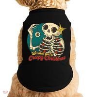 We Wish You A Creepy Christmas Doggie Tank thumb 0