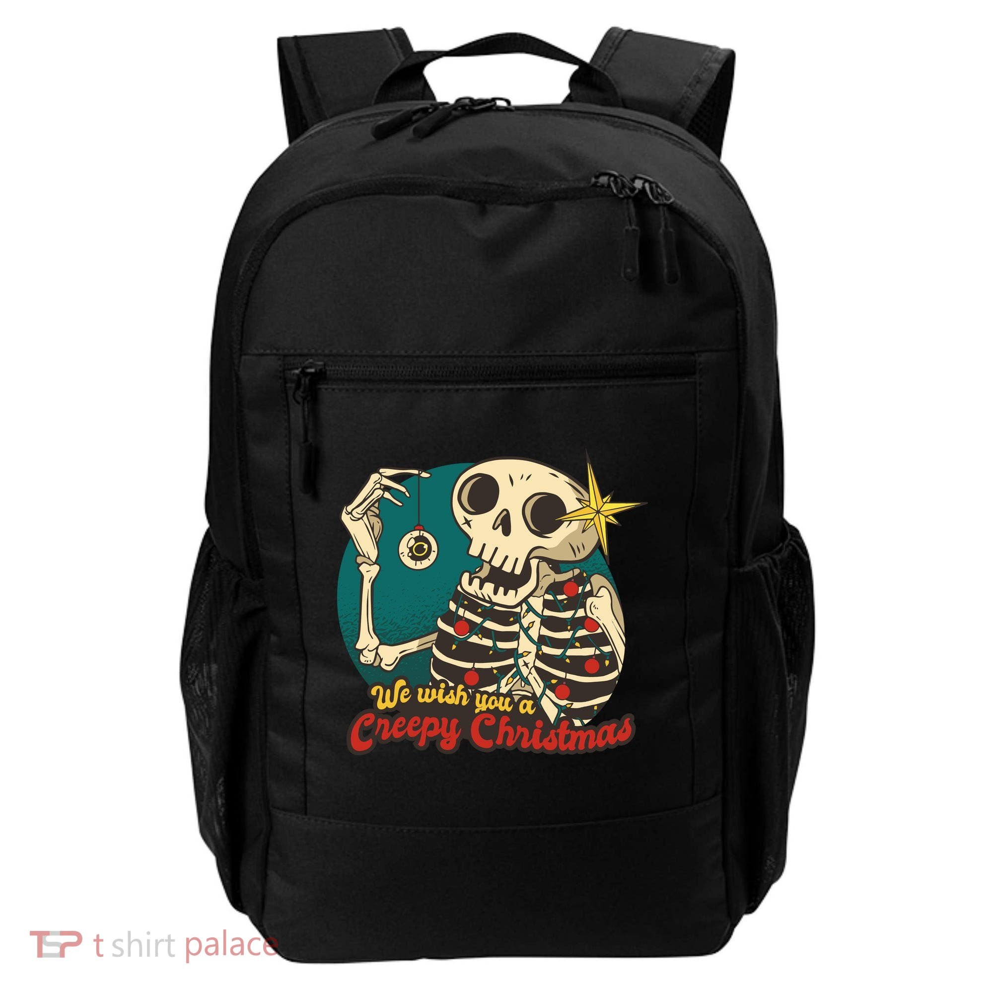 We Wish You A Creepy Christmas Backpack
