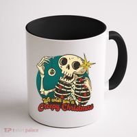 We Wish You A Creepy Christmas Coffee Mug thumb 1