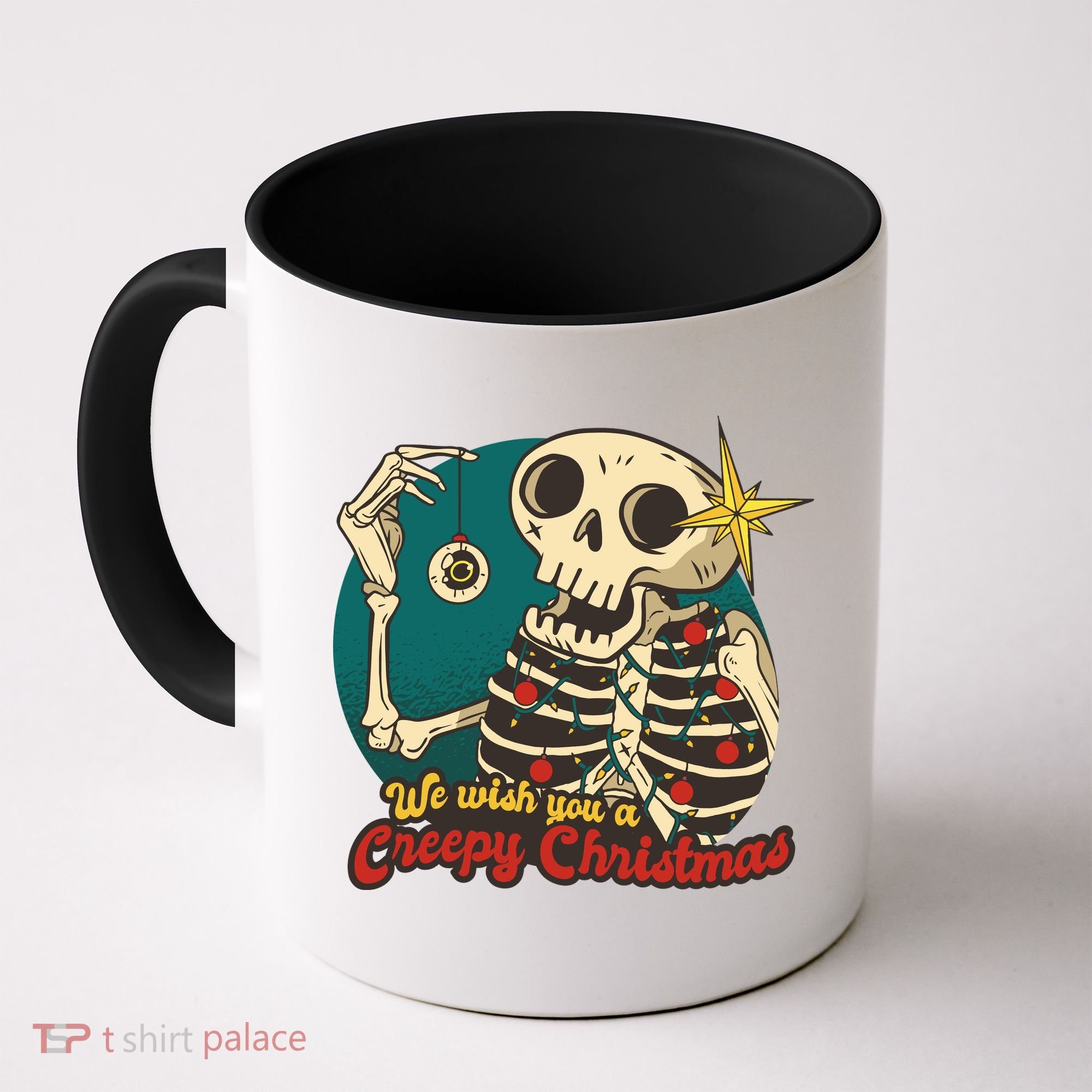 We Wish You A Creepy Christmas Coffee Mug