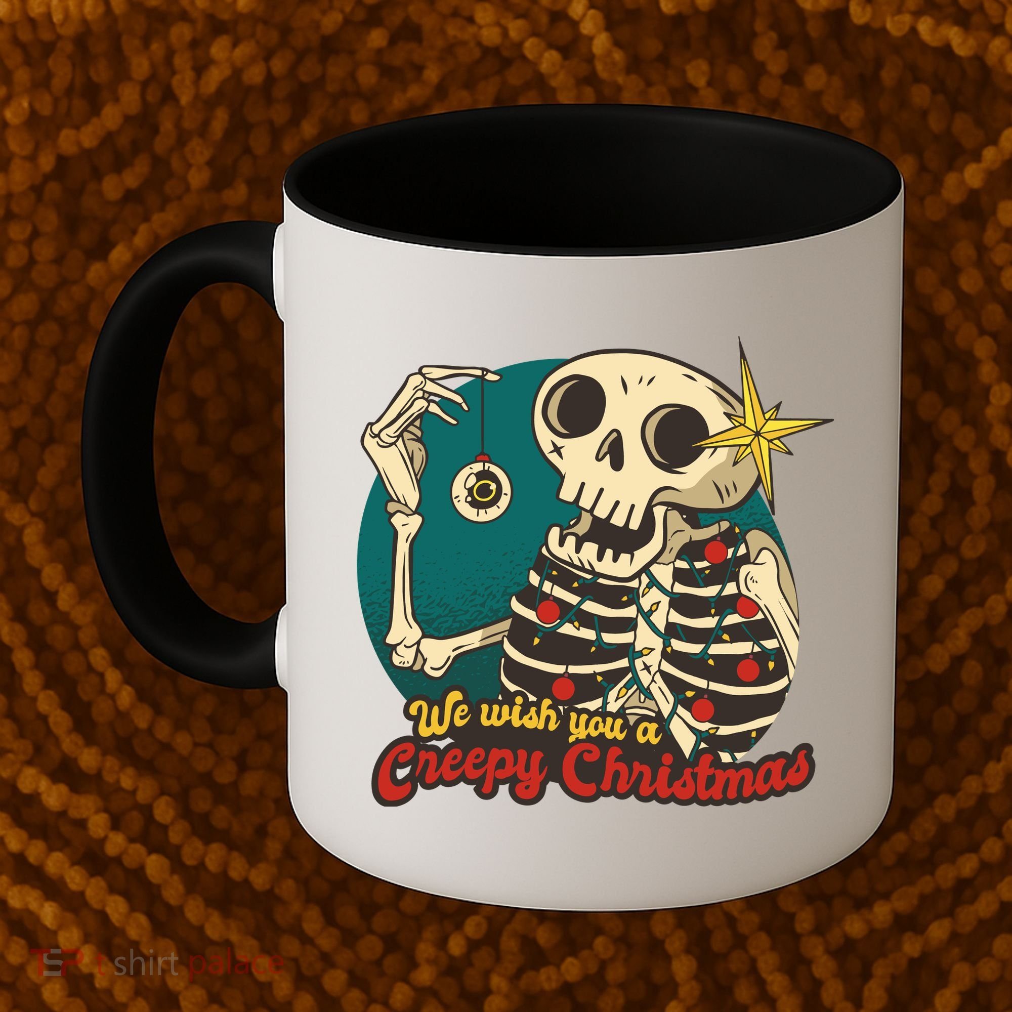 We Wish You A Creepy Christmas Coffee Mug