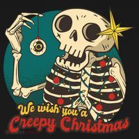 We Wish You A Creepy Christmas Women's Hoodie thumb 2