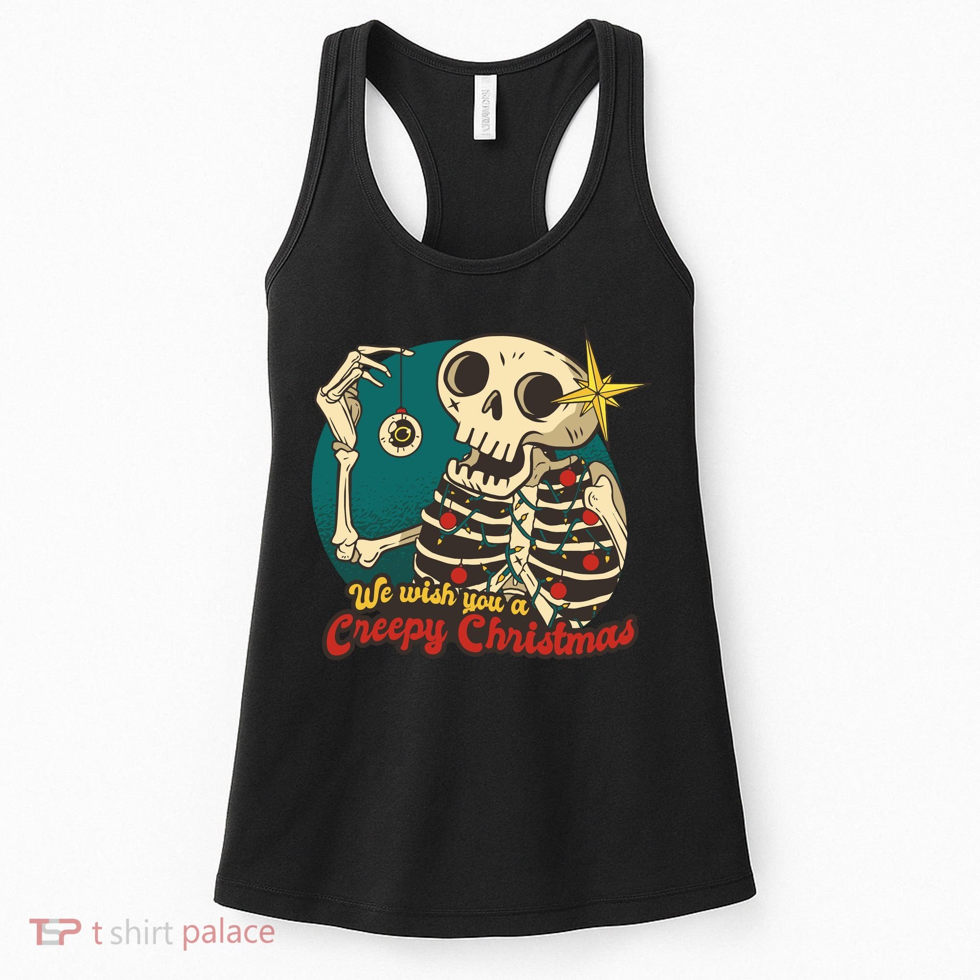 We Wish You A Creepy Christmas Women's Tank Top