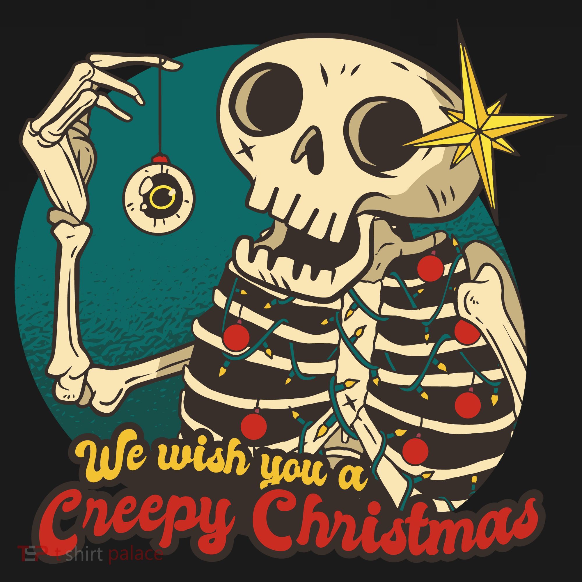 We Wish You A Creepy Christmas Women's Tank Top