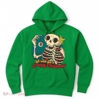 We Wish You A Creepy Christmas Hoodie thumb 0