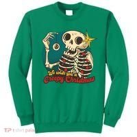 We Wish You A Creepy Christmas Sweatshirt thumb 0