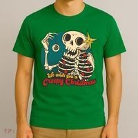 We Wish You A Creepy Christmas T-Shirt thumb 3