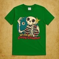 We Wish You A Creepy Christmas T-Shirt thumb 5