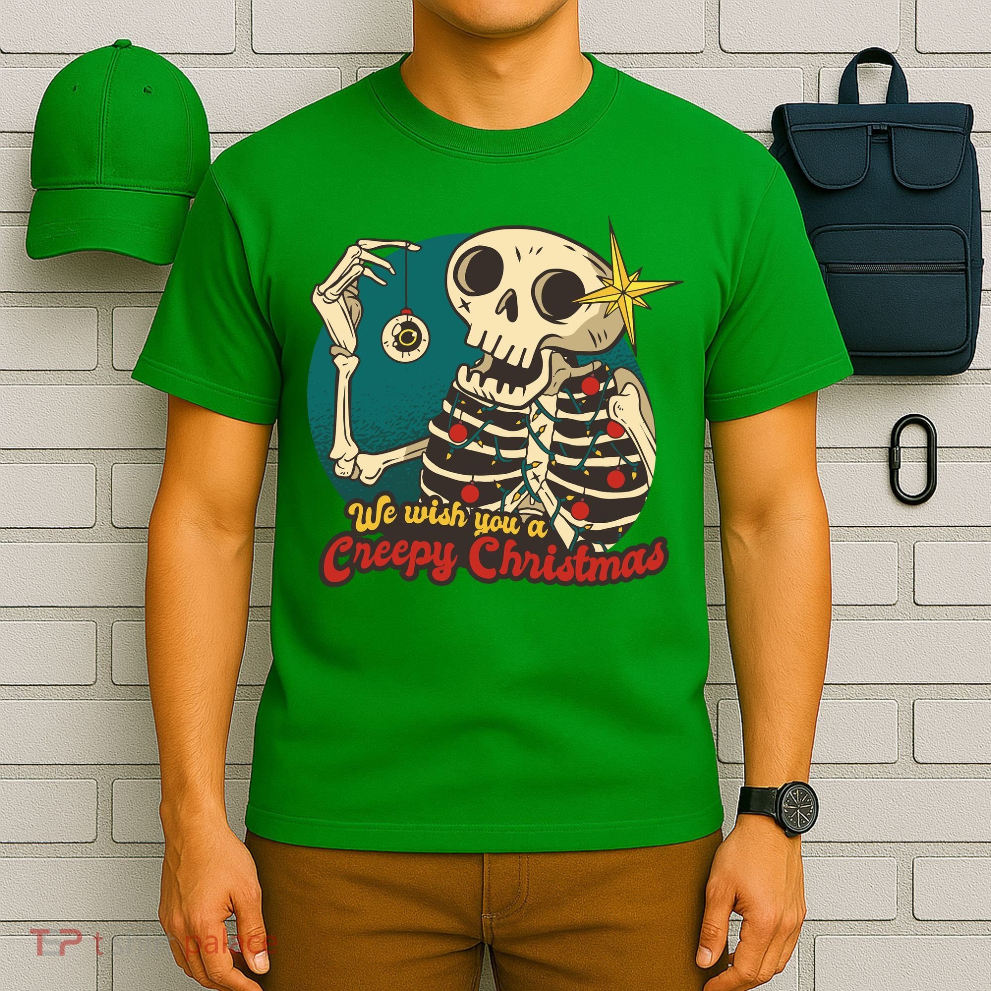 We Wish You A Creepy Christmas T-Shirt
