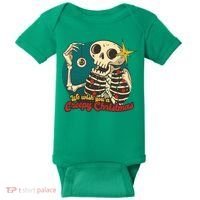 We Wish You A Creepy Christmas Baby Bodysuit thumb 0