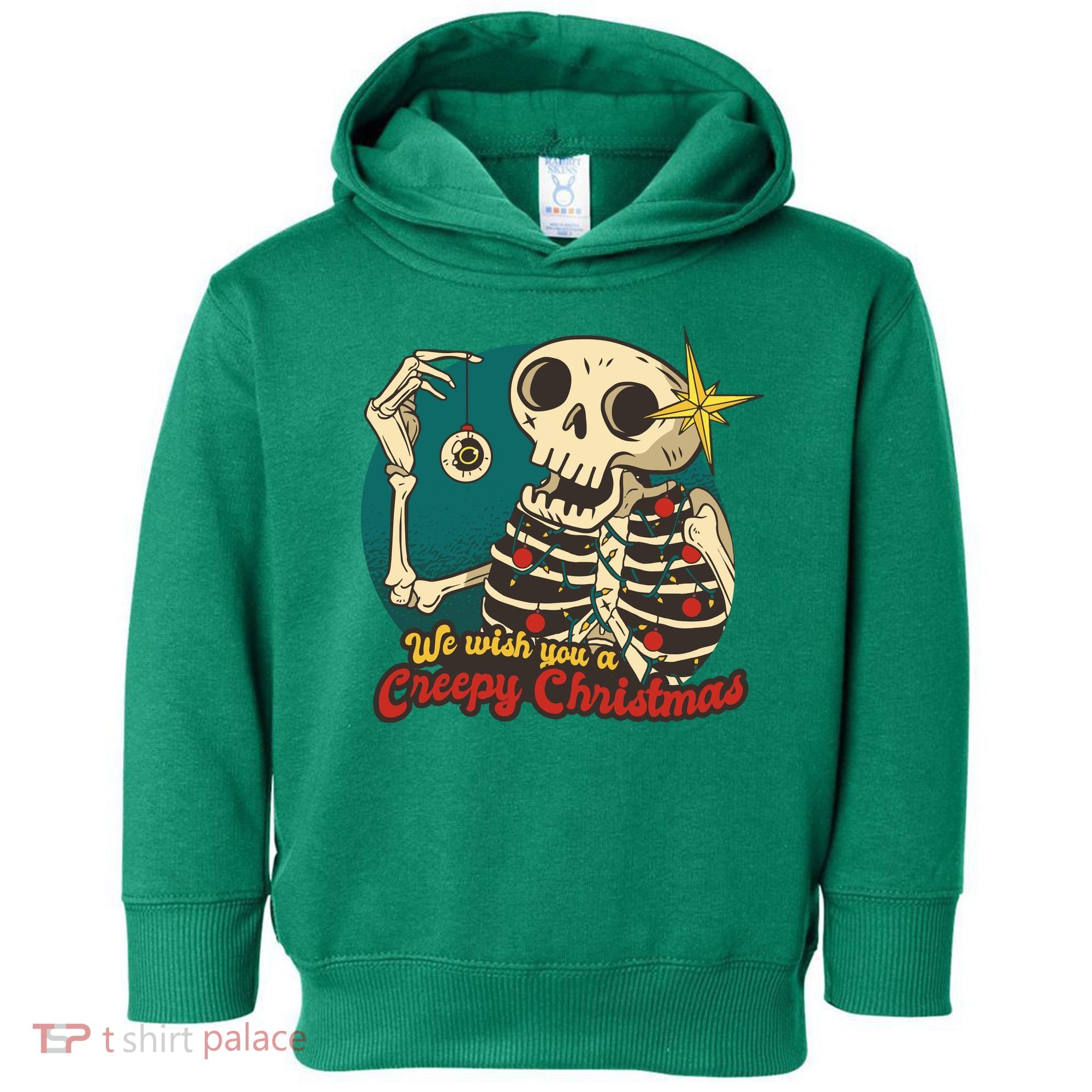 We Wish You A Creepy Christmas Toddler Hoodie