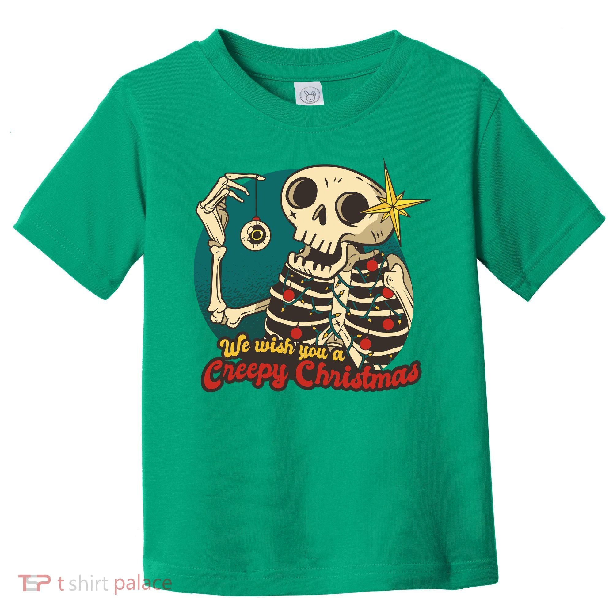 We Wish You A Creepy Christmas Toddler T-Shirt