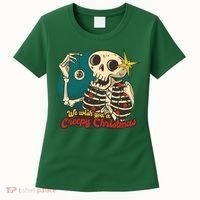 We Wish You A Creepy Christmas Women's T-Shirt thumb 0