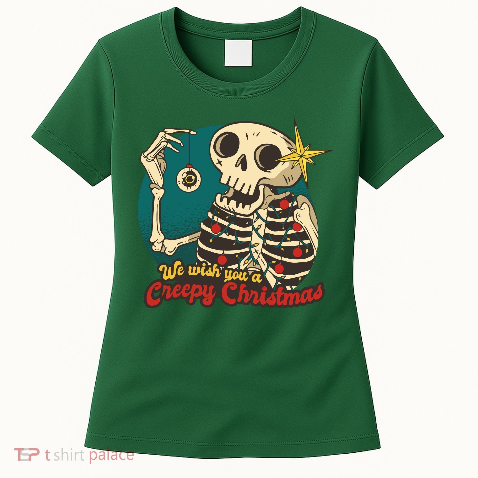 We Wish You A Creepy Christmas Women's T-Shirt